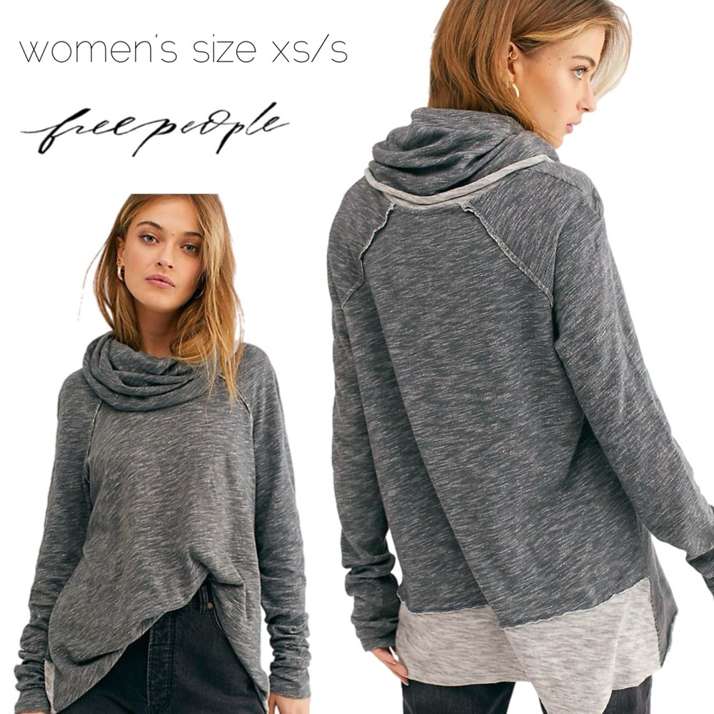 Free People Beach Cocoon Cowl Pullover